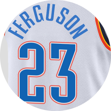 Oklahoma City Thunder Terrance Ferguson - Josh Donaldson Game Worn Jersey (360x360), Png Download