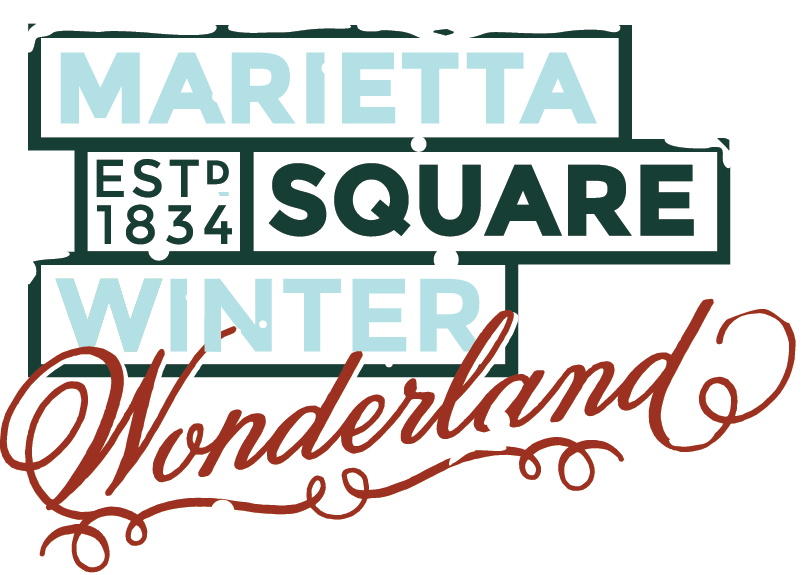 New Year's Eve On Marietta Square - Winter Wonderland Skating Christmas Party (801x575), Png Download