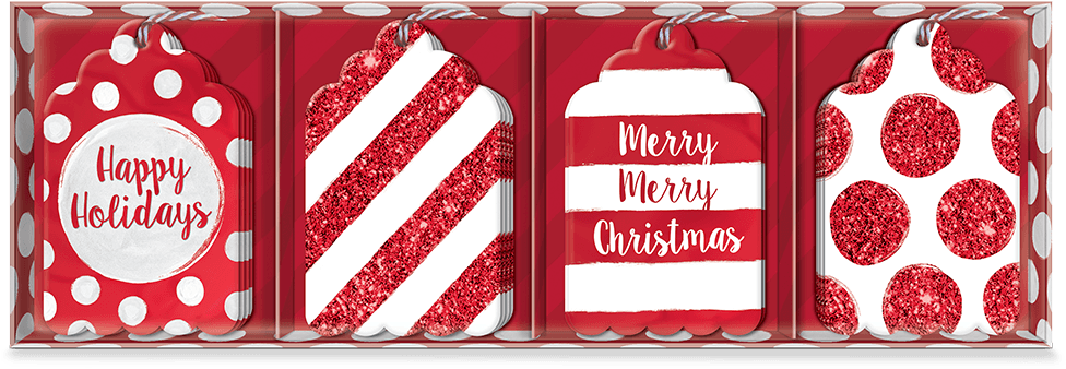 Dazzling Dots Gift Tags - Gift (1200x1200), Png Download