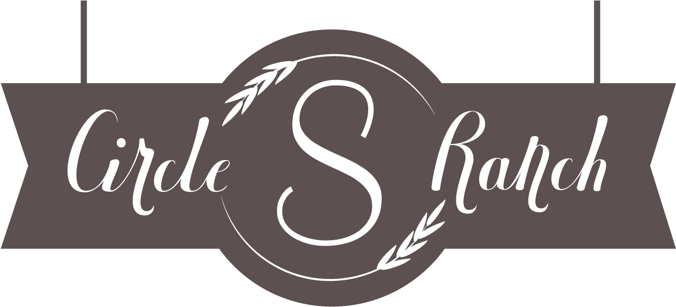 Circle S Ranch - Circle S Ranch Logo (1400x611), Png Download