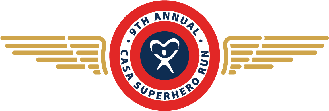 2018 Casa Superhero Run Sponsorship Opportunities - Black And White (1276x600), Png Download