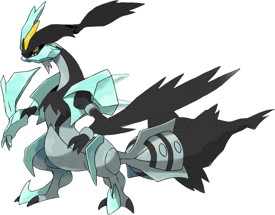 White Kyurem B - Pokemon Black And White 2 - Strategy Guide [book] (1024x787), Png Download
