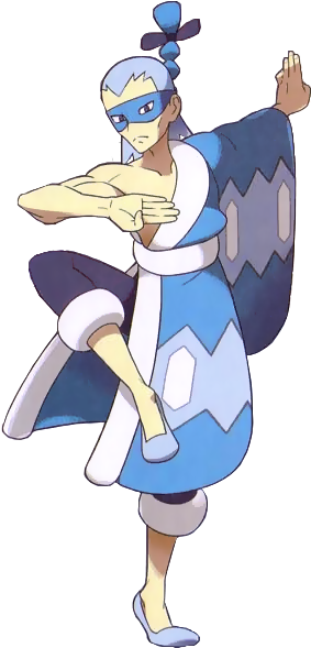Pokemon Gym Leader Brycen (284x595), Png Download