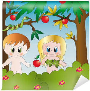 Adam And Eve Clipart (400x400), Png Download