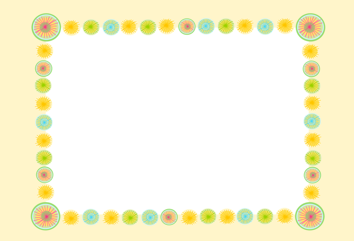 Free Digital Blossom Frames And Borders Fotorahmen - Pastel Color Frame Png (1174x800), Png Download