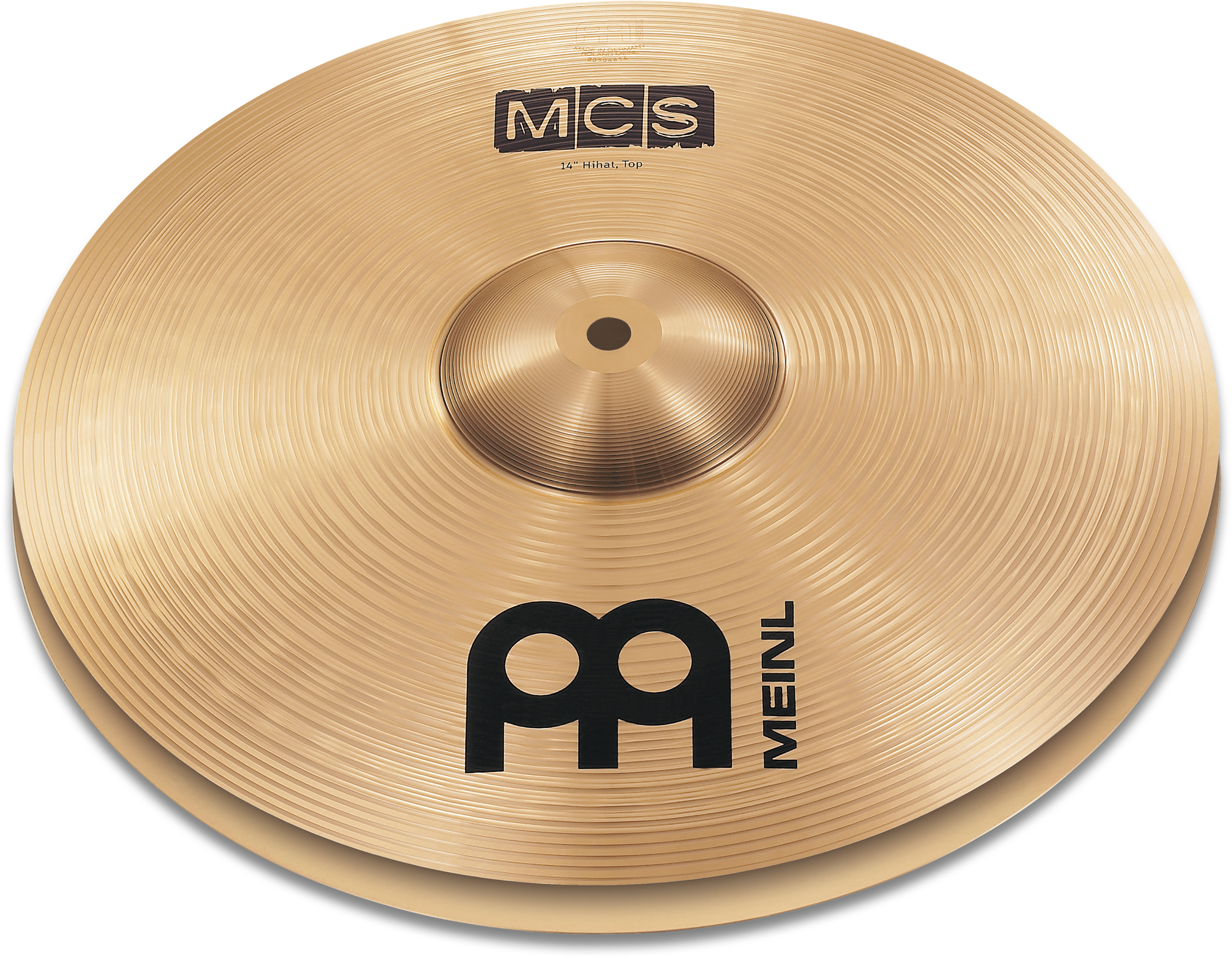 Meinl Mcs Medium Hi-hat Cymbals - Meinl Mcs 3-cymbal Set (3600x2700), Png Download