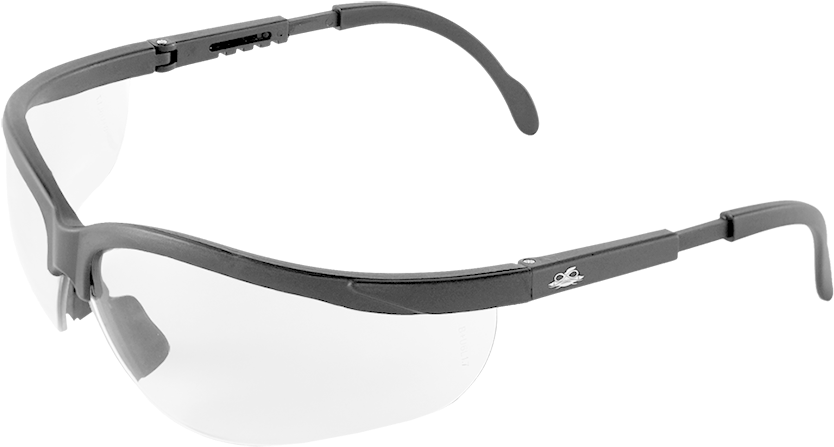 Bullhead Safety Picuda Safety Glasses - Shugie Bullhead Safety Eyewear Bh461 Picuda Matte Black (850x462), Png Download