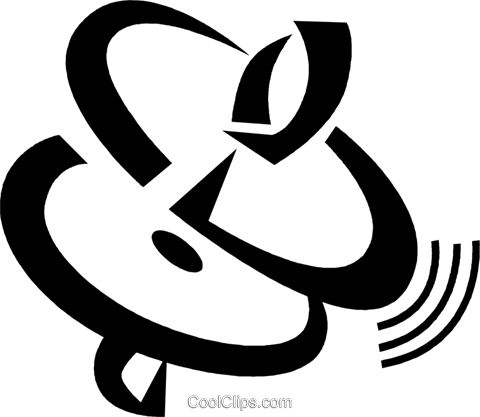 Cymbals Royalty Free Vector Clip Art Illustration - Black And White Cymbals Clipart (480x417), Png Download