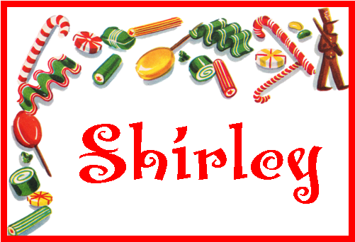 Cute Candy Border Is From Imagimeri's Blog - Christmas 38 Square Sticker 3" X 3" (510x351), Png Download