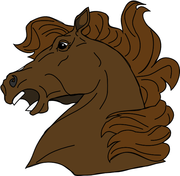 Angry Horse Svg Clip Arts 600 X 586 Px (600x586), Png Download