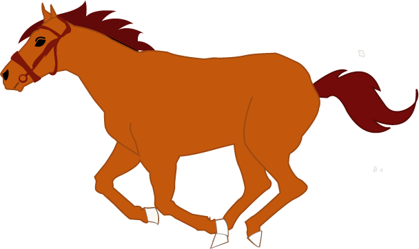 Horse - Png File - Illustration (608x362), Png Download