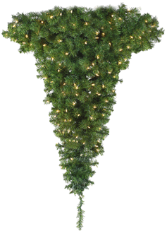 Classic - Christmas Tree (340x380), Png Download
