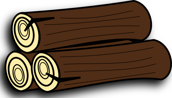 Tree - Wood Clipart (600x343), Png Download