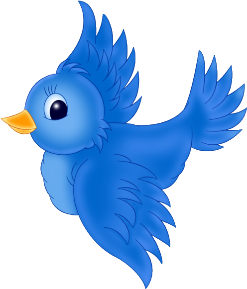 Clip Art Bird - Blue Bird Clipart (600x600), Png Download