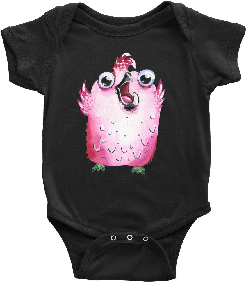 Baby Bird Onesie - Infant Bodysuit (1000x1000), Png Download