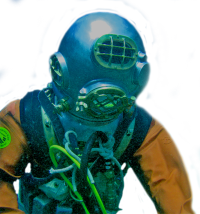 The Giants - Deep Sea Diver Png (400x428), Png Download