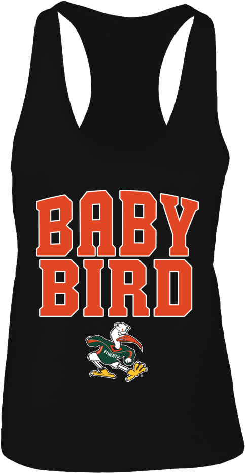 Baby Bird Miami Hurricanes Shirt - Coveroo Apple Iphone 4/4s Black Thinshield Case With (1000x1000), Png Download