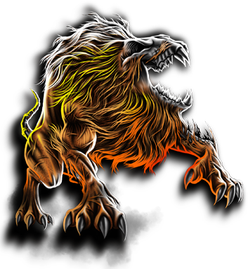 Uproar Festival With Bullet For My Valentine, Seether, - Rock N Roll Lion (353x383), Png Download