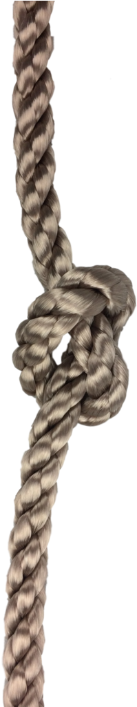 Knotted Climbing Rope 3 Knots For Kids Climbing Frames - Knot (768x1023), Png Download