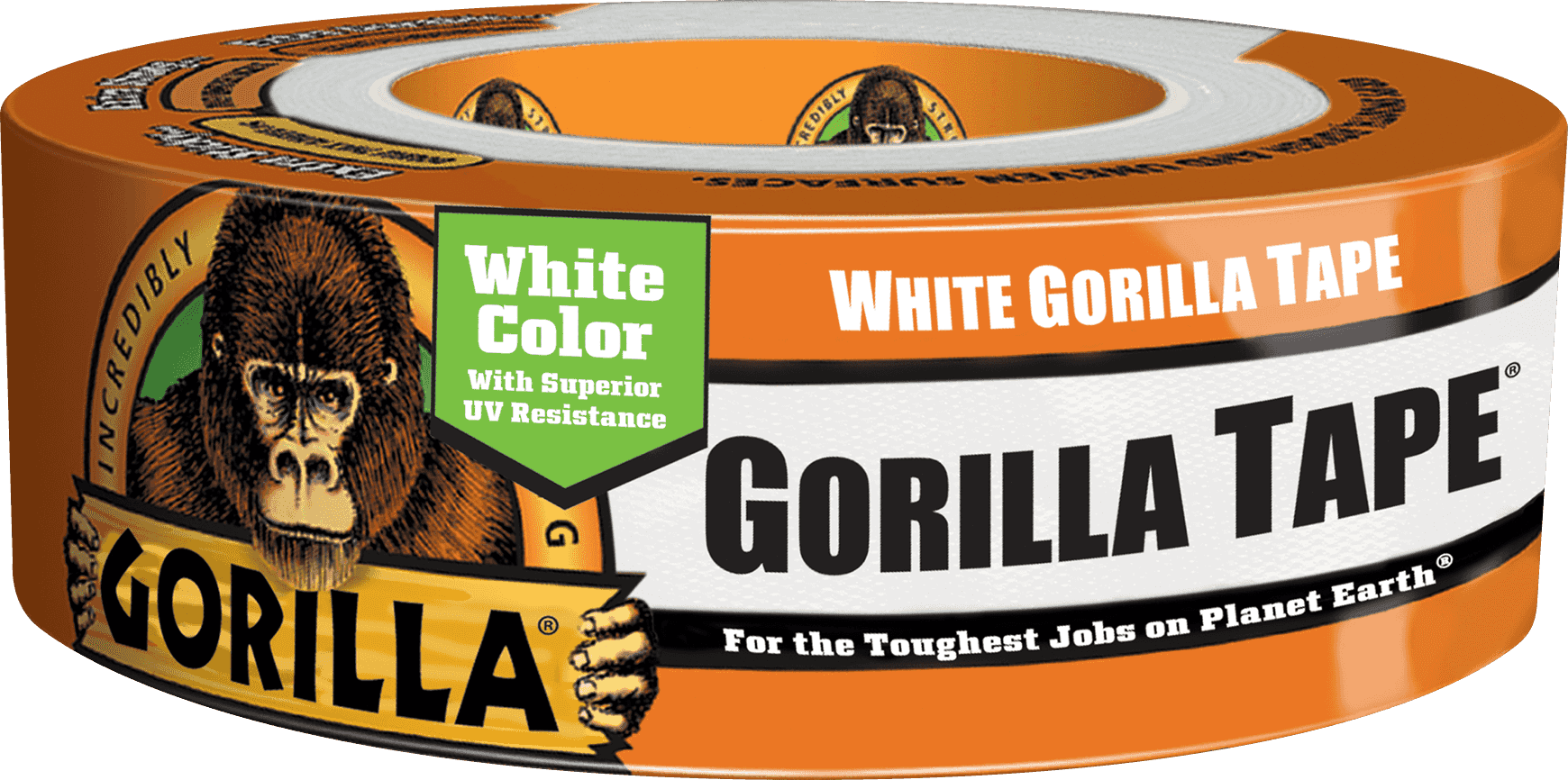 Gorilla Duct Tape White (1740x866), Png Download