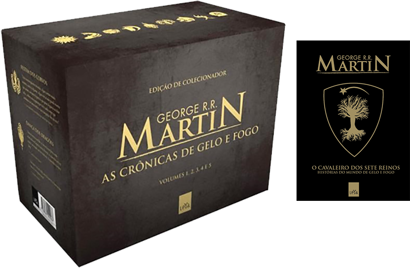 Box As Crônicas De Gelo E Fogo O - Cronicas Do Gelo E Fogo (1000x547), Png Download