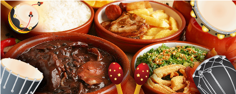 Banner Portal Feijoada Ibe 1x - Imagens De Comida Mineira (476x400), Png Download