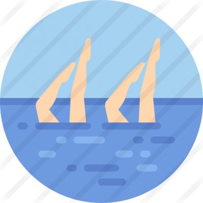 Swimming Icon Png Images - Sports (400x400), Png Download