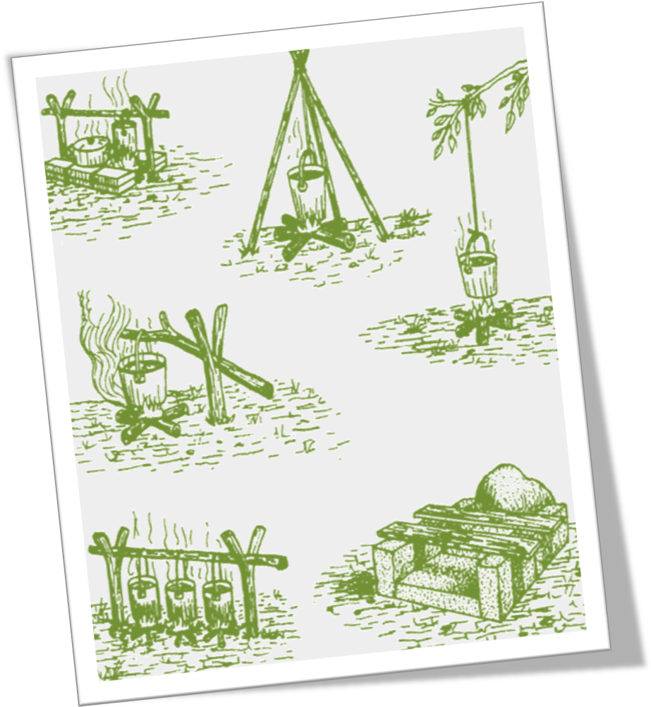 No Acampamento - Illustration (934x1063), Png Download