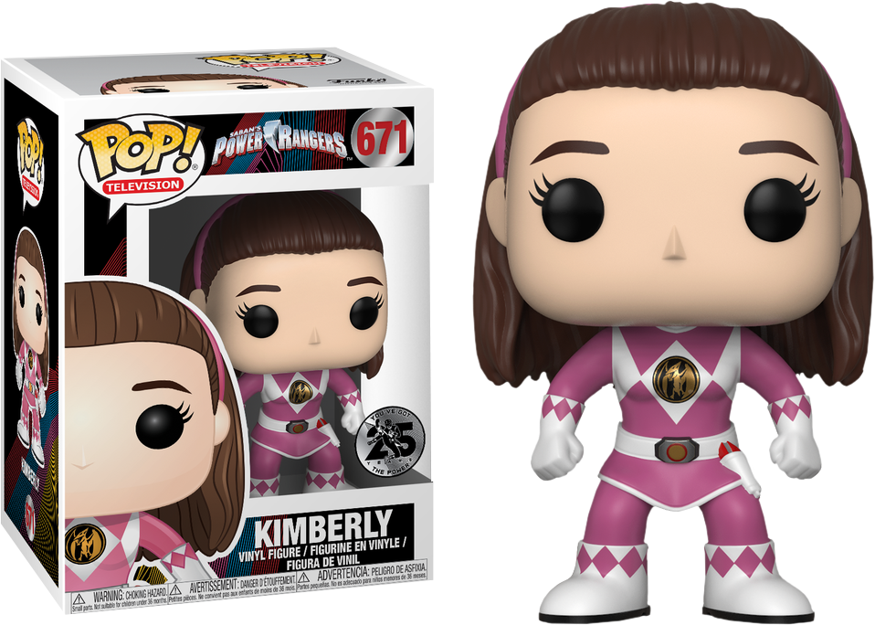 Kimberly Funko Pop Vinyl Figure - Funko Pop Pink Ranger (958x684), Png Download