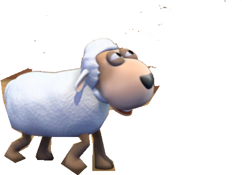 Baa Baa The Lamb Is A Baby Ewe Who Is Owned By A Young - Little Drummer Boy Veggie Tales (640x360), Png Download
