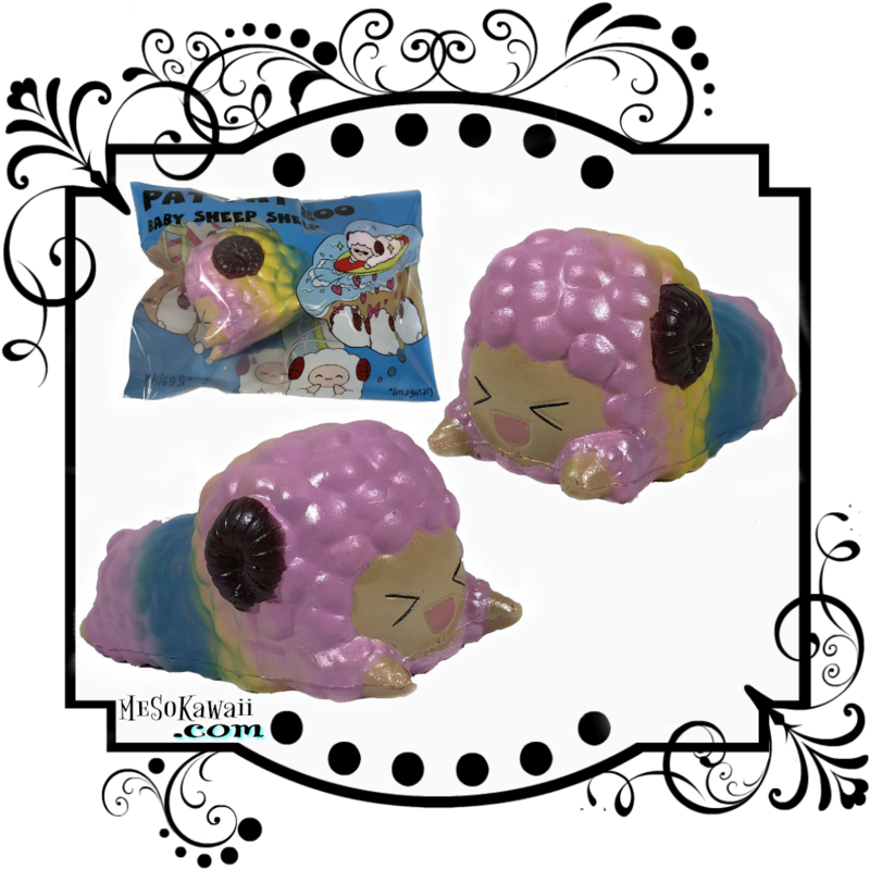 Patpatzoo Baby Sheep Sheep Rainbow Squishy - Tim Holtz Stamper's Anonymous Collection Stamp & (800x800), Png Download