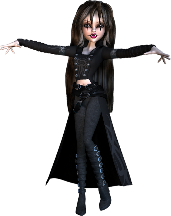 Girl (600x760), Png Download