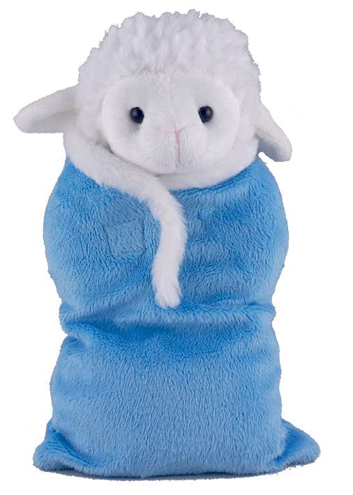 Sheep - Blue And Pink Teddy Bears (506x709), Png Download