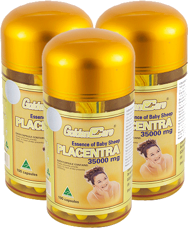 Golden Care Baby Sheep Placenta 35000mg 100 Capsules - Sheep Placenta Capsules (500x500), Png Download