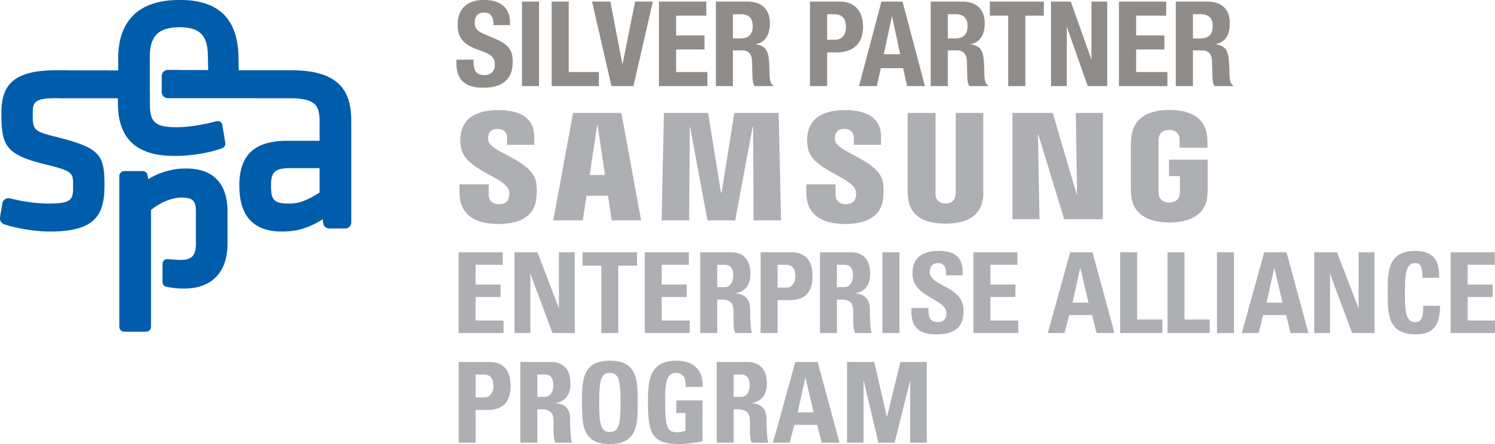 These B2b Materials Are Different From The Consumer - Samsung Logo In Silver (3006x893), Png Download