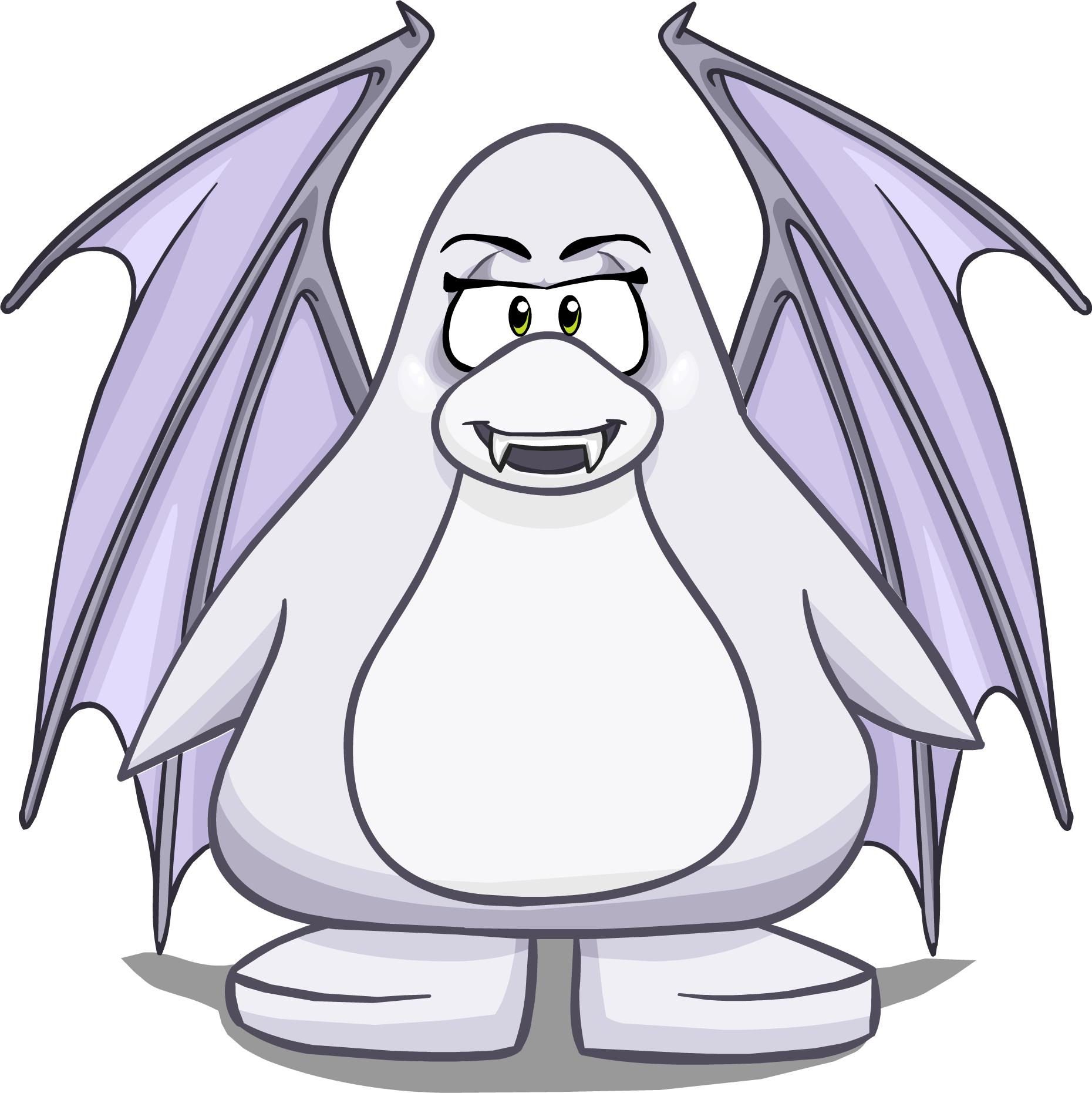 Vampire 1 - Club Penguin Vampire Girl (1860x1861), Png Download