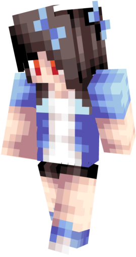 P It's Also Sort Of A Recolor Of My Crazy Creeper Girl - Fictional Character (640x640), Png Download