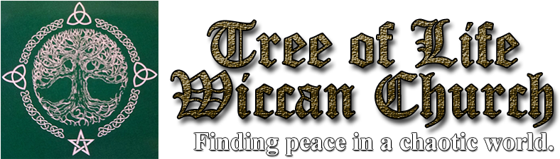 Welcome To The Tree Of Life Wiccan Church - Wicca Tree Of Life Celtic Trinity Knot (794x225), Png Download