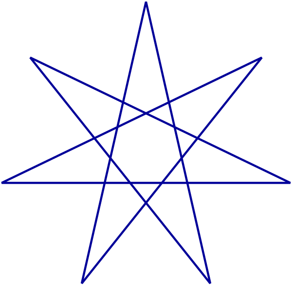 From Wikipedia, The Free Encyclopedia - Draw A 7 Point Star (600x585), Png Download