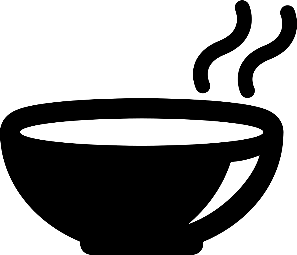 Hot Soup Bowl - Caldo Vetor Png (980x840), Png Download