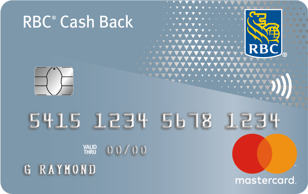 Rbc Cash Back Mastercard (1083x710), Png Download