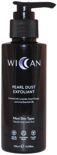 Wiccan's Pearl Dust Exfoliant Has A Dual Granular And - Aloe Vera (498x552), Png Download