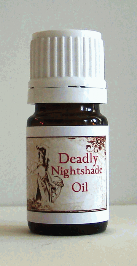 Deadly Nightshade Oil At Mystic Convergence Magical - Witchcraft (900x900), Png Download