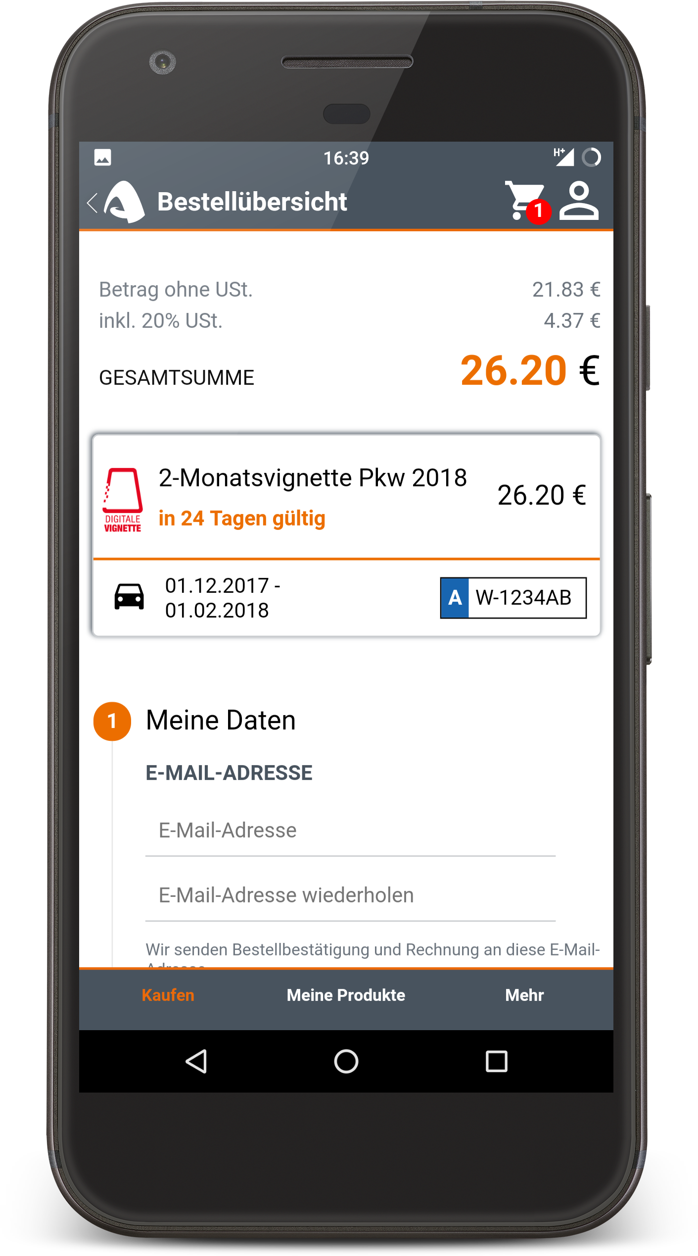 Android Credit Card Form - Credit Card Form Android (1698x2911), Png Download