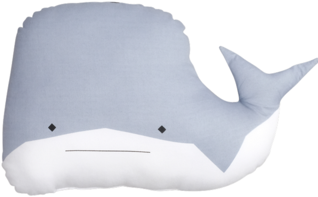 Fabelab Organic Pillow Whale - Fabelab Animal Cushion (1024x1024), Png Download