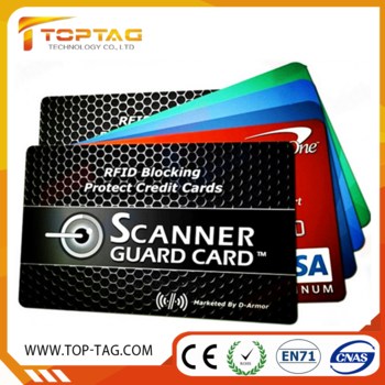 Rfid Credit Card Blocker / Signal Blocking Rfid Card - D-armor Rfid Wallet Blocking Card Protector, 2-cards (350x350), Png Download