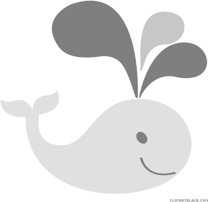 Cute Whale Clipart - Pink Whale Png (700x700), Png Download