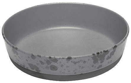 Raw Soup Bowl Grey Spotted - Aida Raw Djup Tallrik Grå 20 Cm (450x320), Png Download