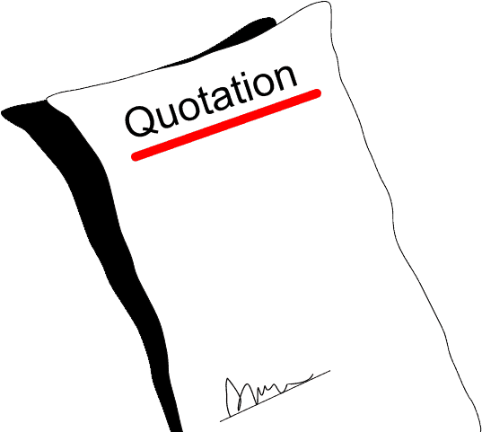 How To Create A Quotation - Quotation (640x480), Png Download
