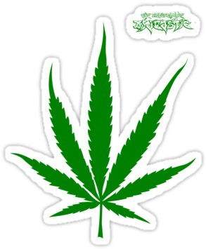 Simple Marijuana Leaf Transparent Background The Gallery - Marijuana Leaf (375x360), Png Download
